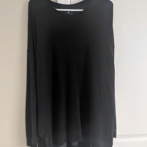 Black long sleeve AE top